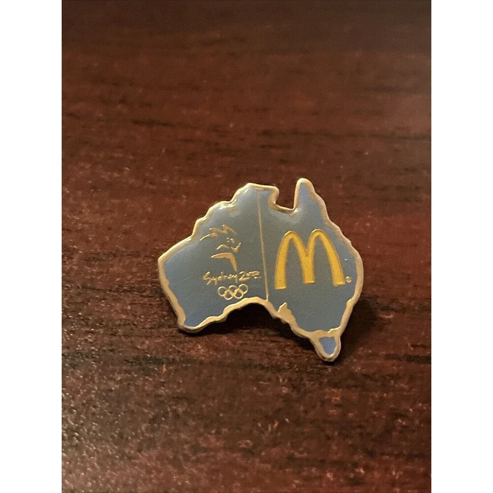 McDonald’s 2000 Sydney Olympics‎ Australia Continent Employee Lapel Pin
